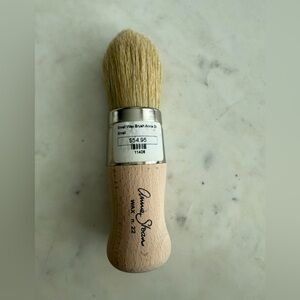 Natural Bristle Wax Brush